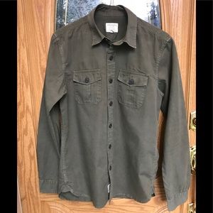 American Eagle Mens Military Shirt Size XS